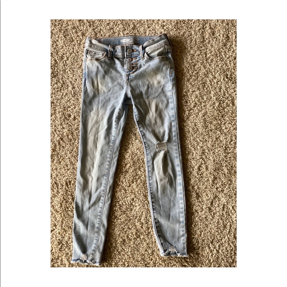 Girls rockstar super skinny jeggings